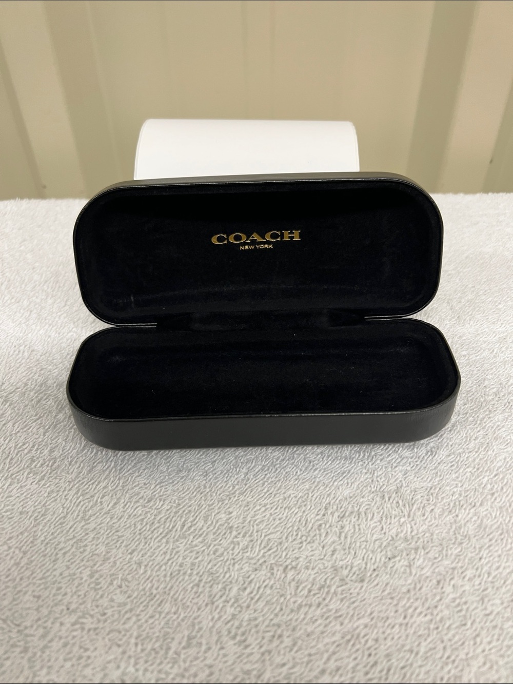 Coach Clamshell Eyeglass Case